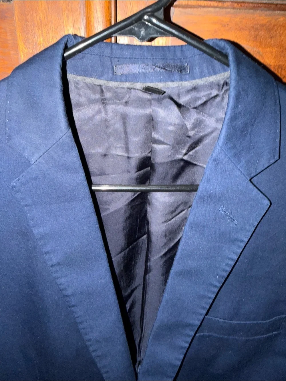 J. Crew Men's Ludlow Jacket Blazer Sport Coat 66267 Larusmiani Navy Blue 38R